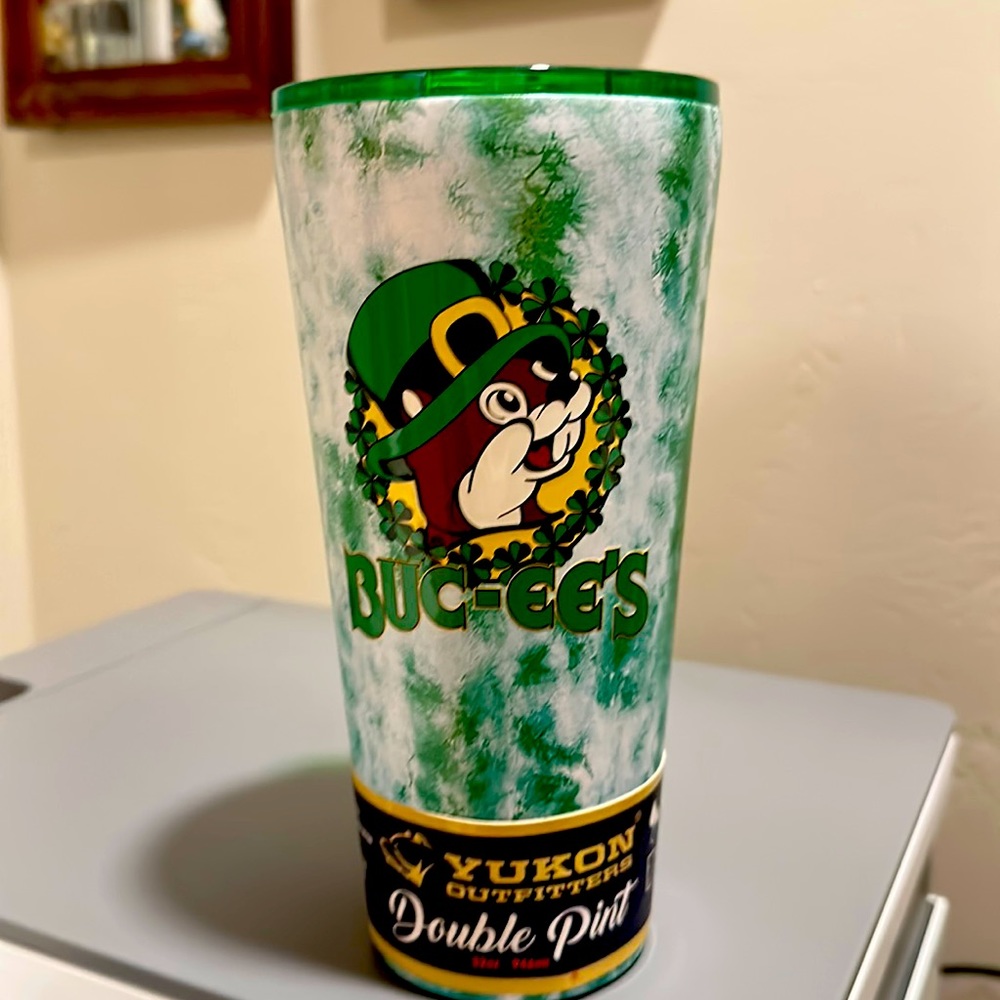 Limited Edition Buc-Ee’s St. Patrick’s Day Double Pint Yukon Tumbler